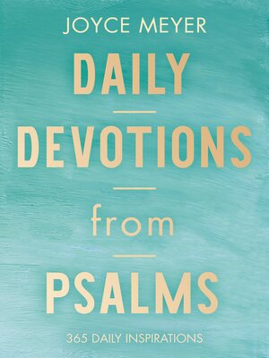 cover image of Daily Devotions from Psalms